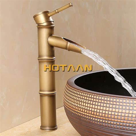 Antique Brass Bamboo Style Faucet