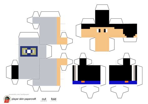 Papercraft Skin 3 by Nixediusly on DeviantArt