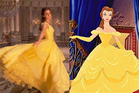 Belle’s costumes don’t fit the live-action Beauty and the Beast, but ...