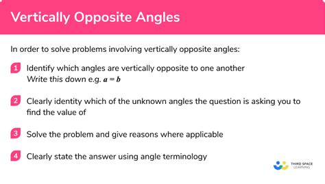 Vertically Opposite Angle