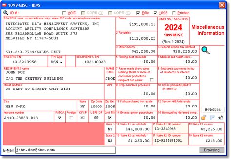 1099-MISC Software: Software to Print & E-File Form 1099MISC