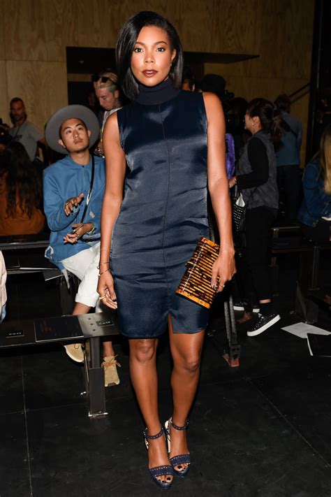 GABRIELLE UNION at Rag & Bone Fashion Show in New York 09/14/2015 ...