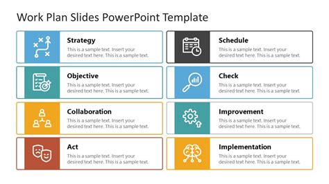 PPT Template for Work Plan Presentation - SlideModel