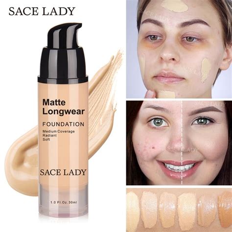 Sace Lady 30ml Face Foundation Makeup Professional Base Make Up For ...