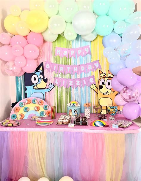 Pink Bluey Birthday Decorations: A Complete Guide for the Perfect ...