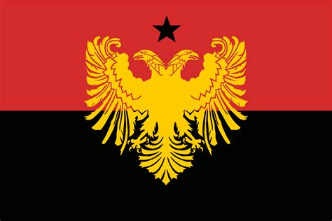 Flag of Albania and Kosovo : r/vexillology