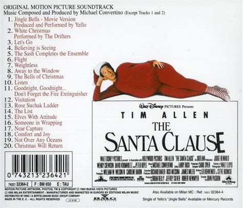 The Santa Clause : - original soundtrack buy it online at the ...