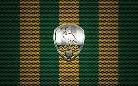 Download wallpapers ADO Den Haag logo, Dutch football club, metal ...