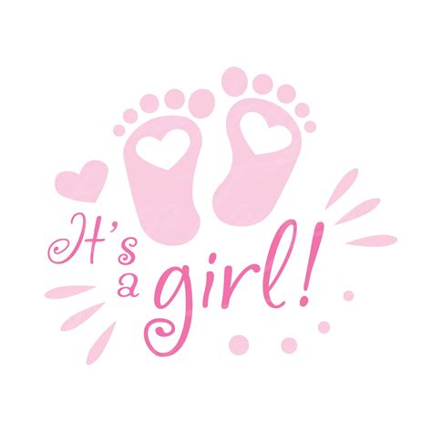 It's a girl svg girl svg baby girl svg baby svg png dxf | Etsy