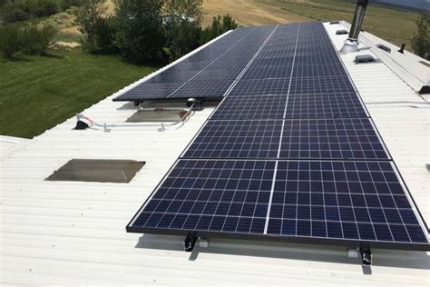 Corrugated Steel Roof Solar Panel Installation in Walden, CO (9.57 kW ...