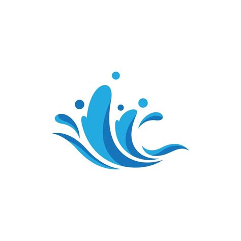 Water wave logo images 14422659 Vector Art at Vecteezy