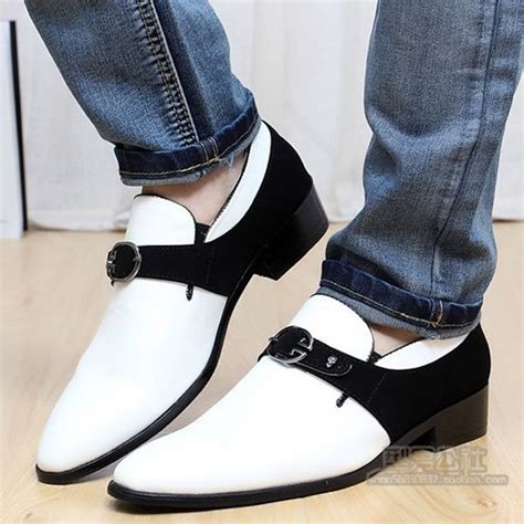 white dress shoes for men shopping | Free Shipping new 2014 men leather ...