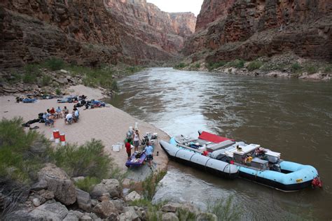 Camping and Dining During a Grand Canyon Rafting Trip