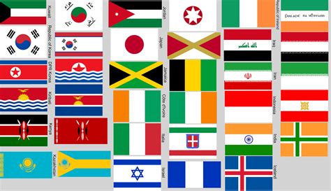 The Flags of the World, but every nation's flag is recreated with the ...