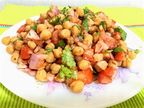 Chana Salad (Chickpeas salad ) - Your Veg Recipe