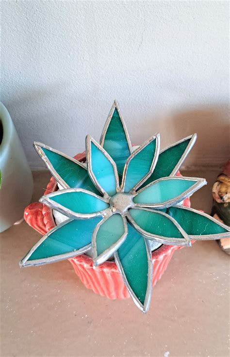 Glass Succulent Succulent - Etsy