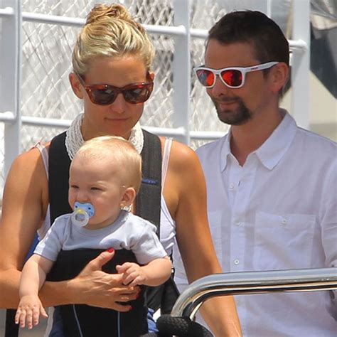 Kate Hudson and Matthew Bellamy Soak Up the Sun With Baby Bingham - E ...