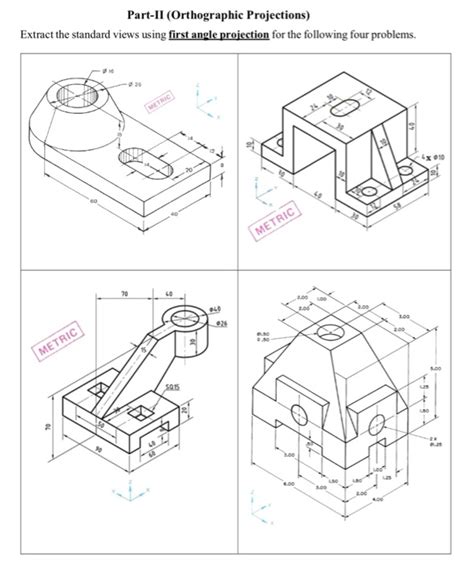 Orthographic Projection Drawings Cars