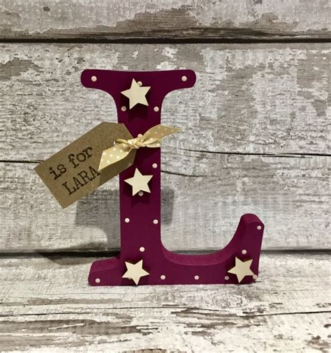 15cm Free Standing Wooden Letters | Etsy UK