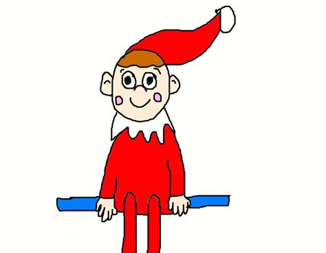 Elf On The Shelf Drawing | Free download on ClipArtMag