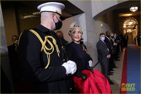 Lady Gaga Performs the National Anthem at Presidential Inauguration ...