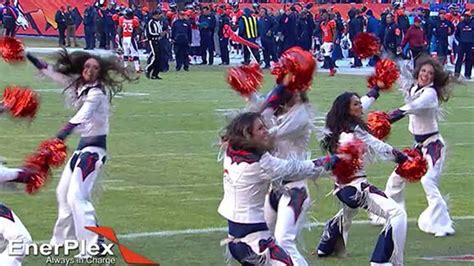 Denver Broncos Cheerleaders perform