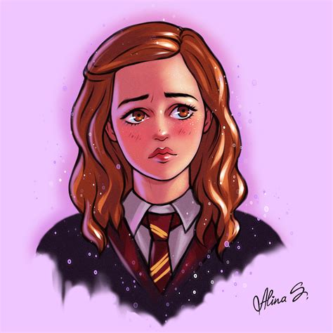 Hermione And Harry Fan Art