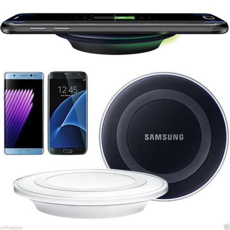 Qi Wireless Fast Charging Charger Pad For Samsung Galaxy S7 / Note 7 ...