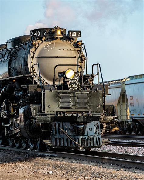 Union Pacific Big Boy #4014 builds steam Photograph by Thomas Visintainer