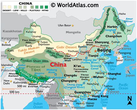 map of china