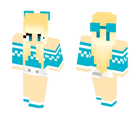 Download Blue Girl Minecraft Skin for Free. SuperMinecraftSkins