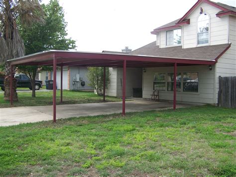 Custom Metal Carport And Porch Addition South San Antonio - Carport ...