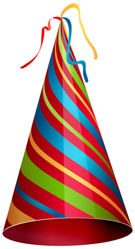 Colorful Party Hat Transparent PNG Clip Art Image | Gallery ...