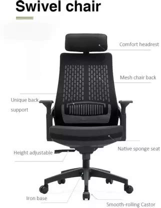 High Back Ergonomic office Seat - Pogo Furniture