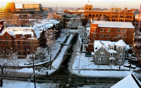 Winter in Ann Arbor, Michigan photo on Sunsurfer