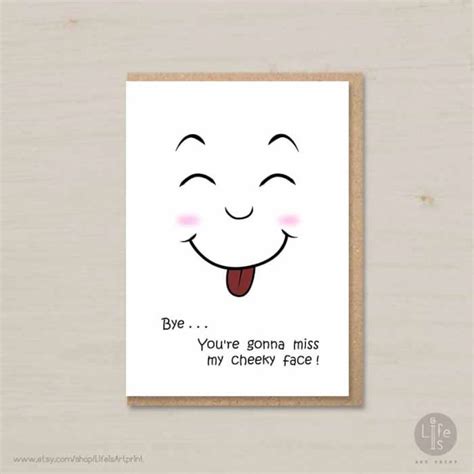 Funny Goodbye Card, Farewell Card Printable, Coworker Card, Retirement ...