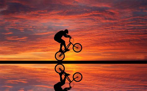 Cycling Sunset, HD Photography, 4k Wallpapers, Images, Backgrounds ...