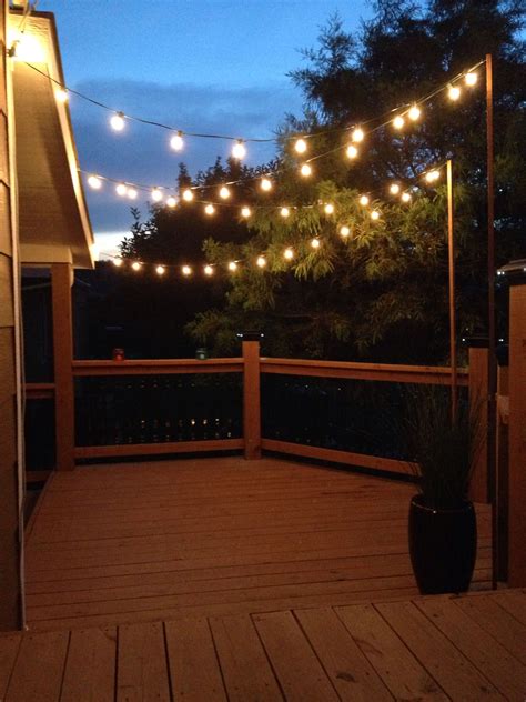 30+ Balcony String Lighting Ideas