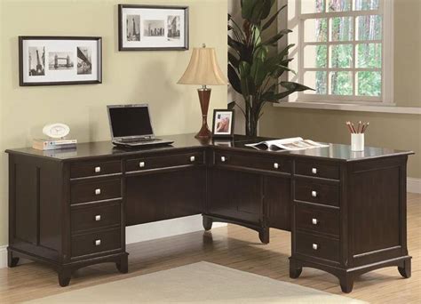 Coaster | 801011 Garson L Shaped Desk | Dallas Designer Furniture