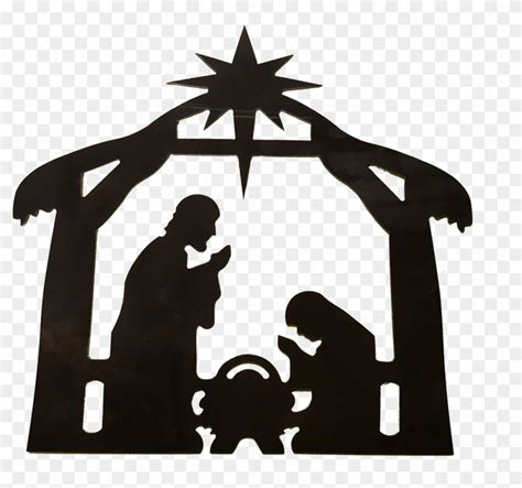 Nativity Silhouette Clip Art Transparent