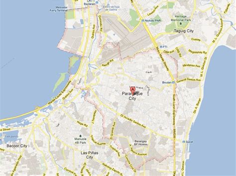 paranaque city map | Inquirer Business