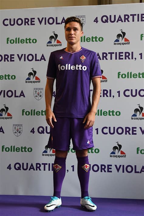 First Club With 5 Player Kits - ACF Fiorentina 17-18 Home + 4 Away Kits ...