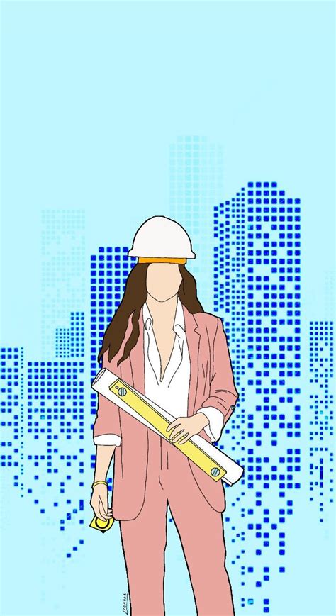 Woman Engineer wallpaper | Engineer cartoon, Future wallpaper ...