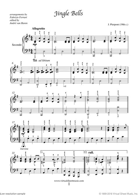 Christmas Songs Piano Four Hands Pdf