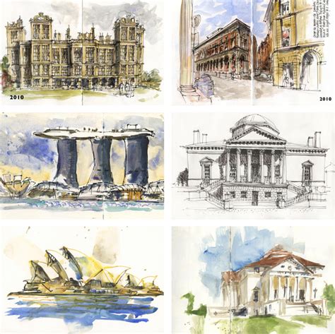 My approach to sketching architecture - Liz Steel : Liz Steel