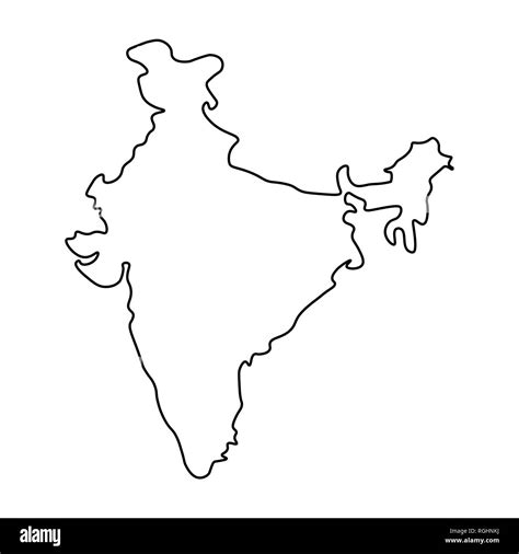 Map India Outline – Get Map Update