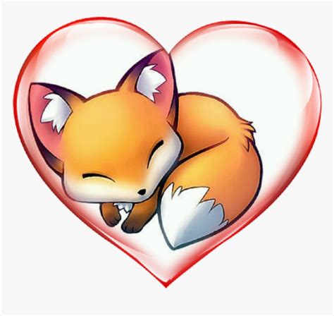 Anime Cute Fox Drawing Clipart , Png Download - Anime Cute Fox Drawing ...