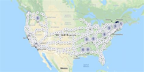 Electric Car Charging Stations Map Texas