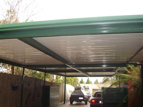 Woodwork Attached Flat Roof Carport Plans PDF Plans