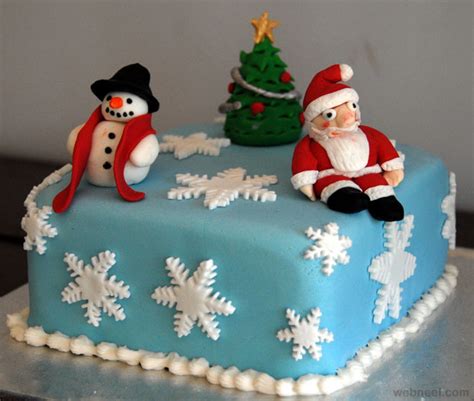 25 Beautiful Christmas Cake Decoration Ideas and design examples